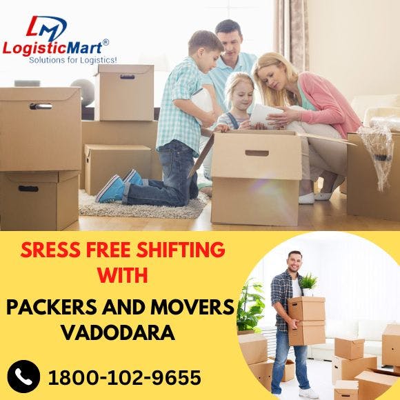 Best Packers and Movers in Vadodara - LogisticMart