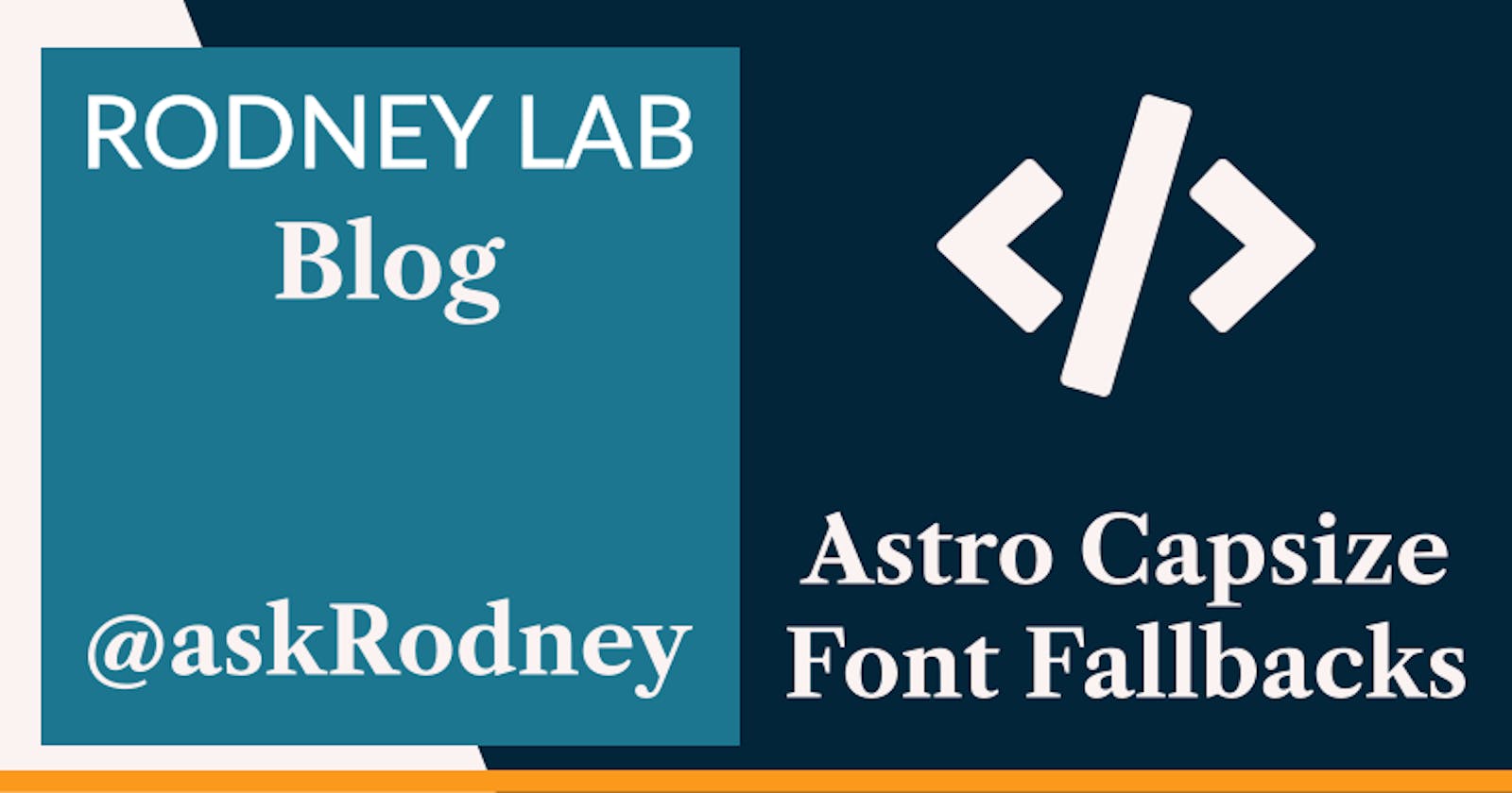 Astro Font Fallbacks with Capsize