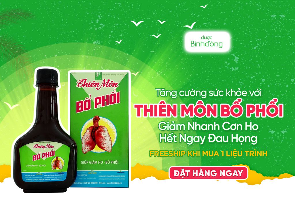 Thiên môn bổ phổi