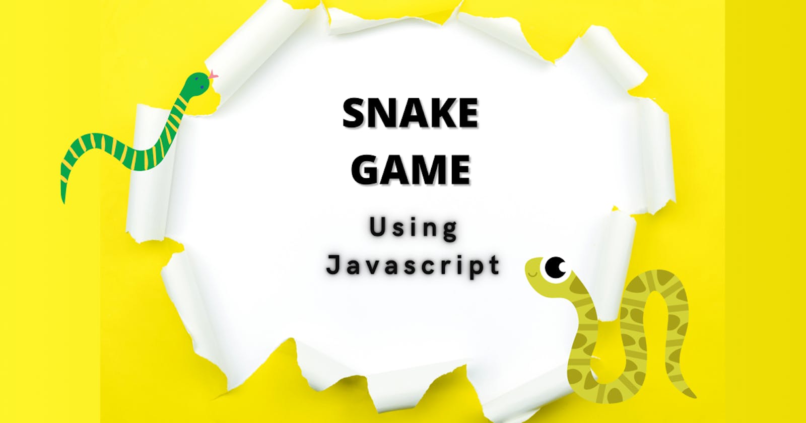 Create your own 🐍 Snake Game with Javascript!