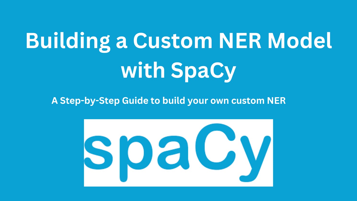Building a Custom NER Model with SpaCy: A Step-by-Step Guide