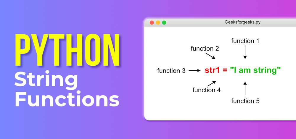 Python String Methods