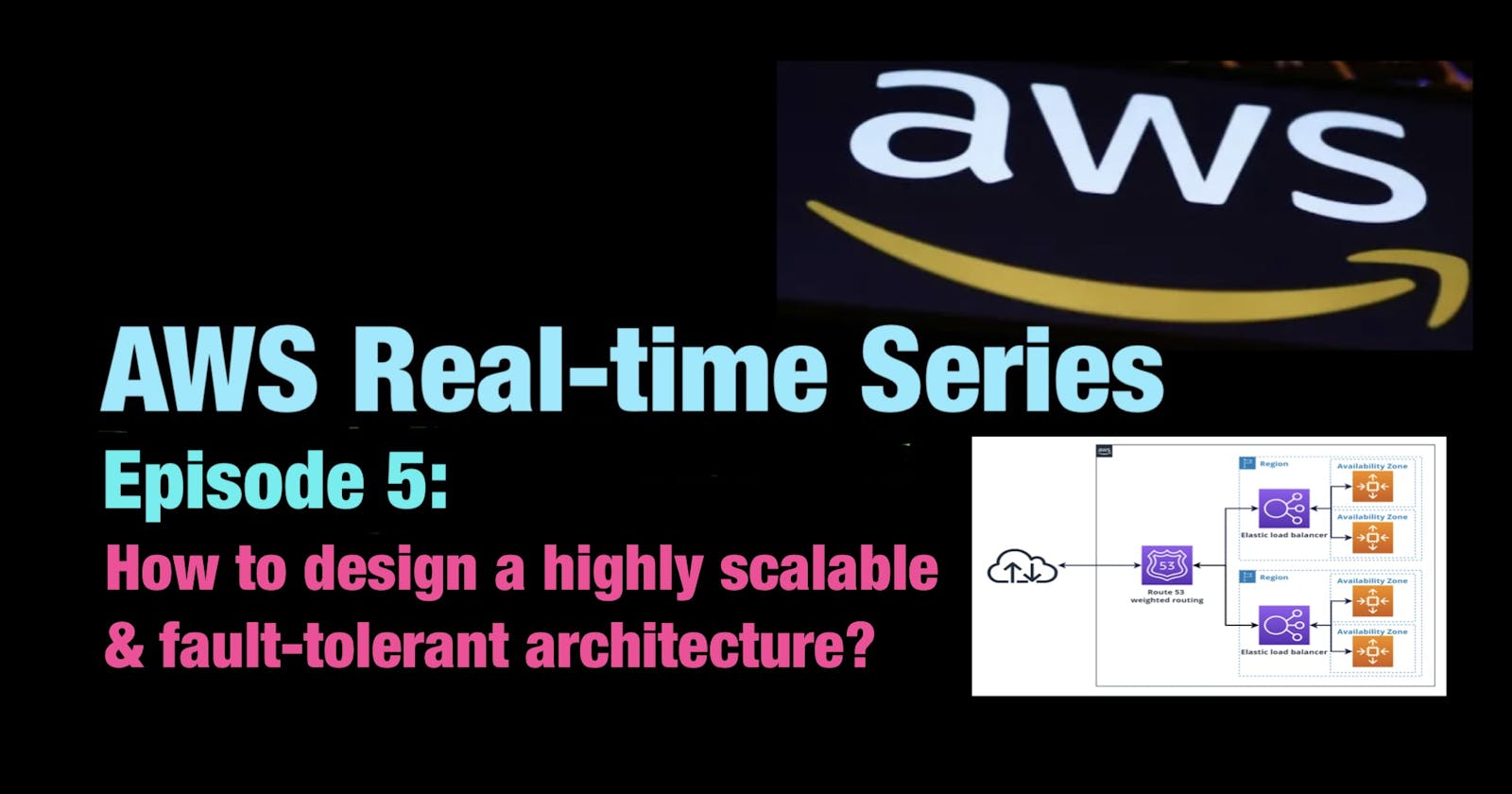 Fault Tolerance & High Availability in the Cloud : AWS caters perfectly with its High Efficiency