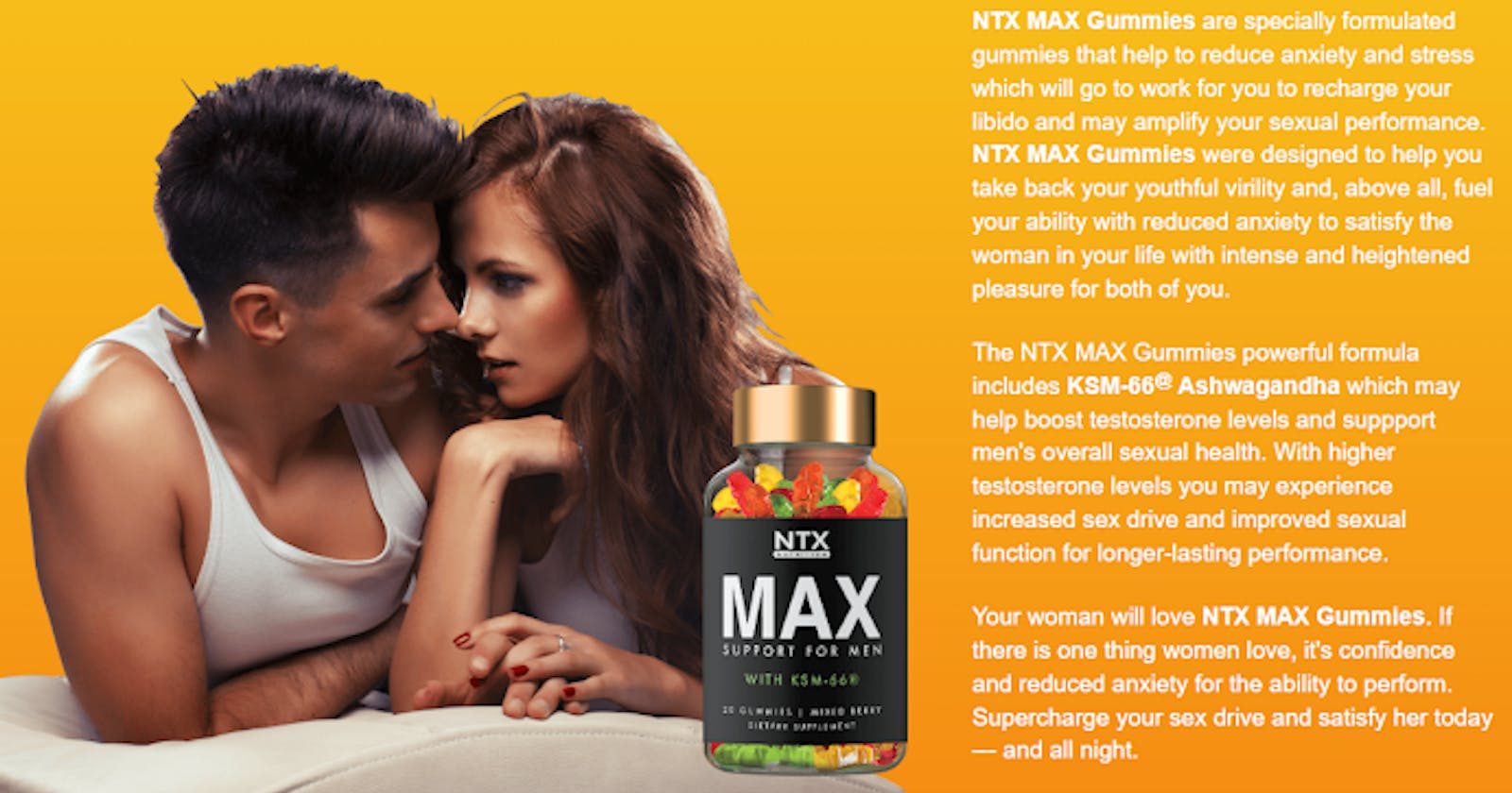 Take Charge of Your Health with NTX MAX ME Gummies