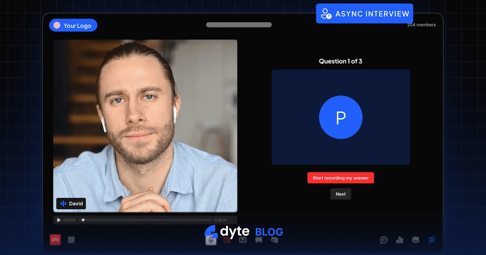 Building an Async Interview Platform With React and Dyte