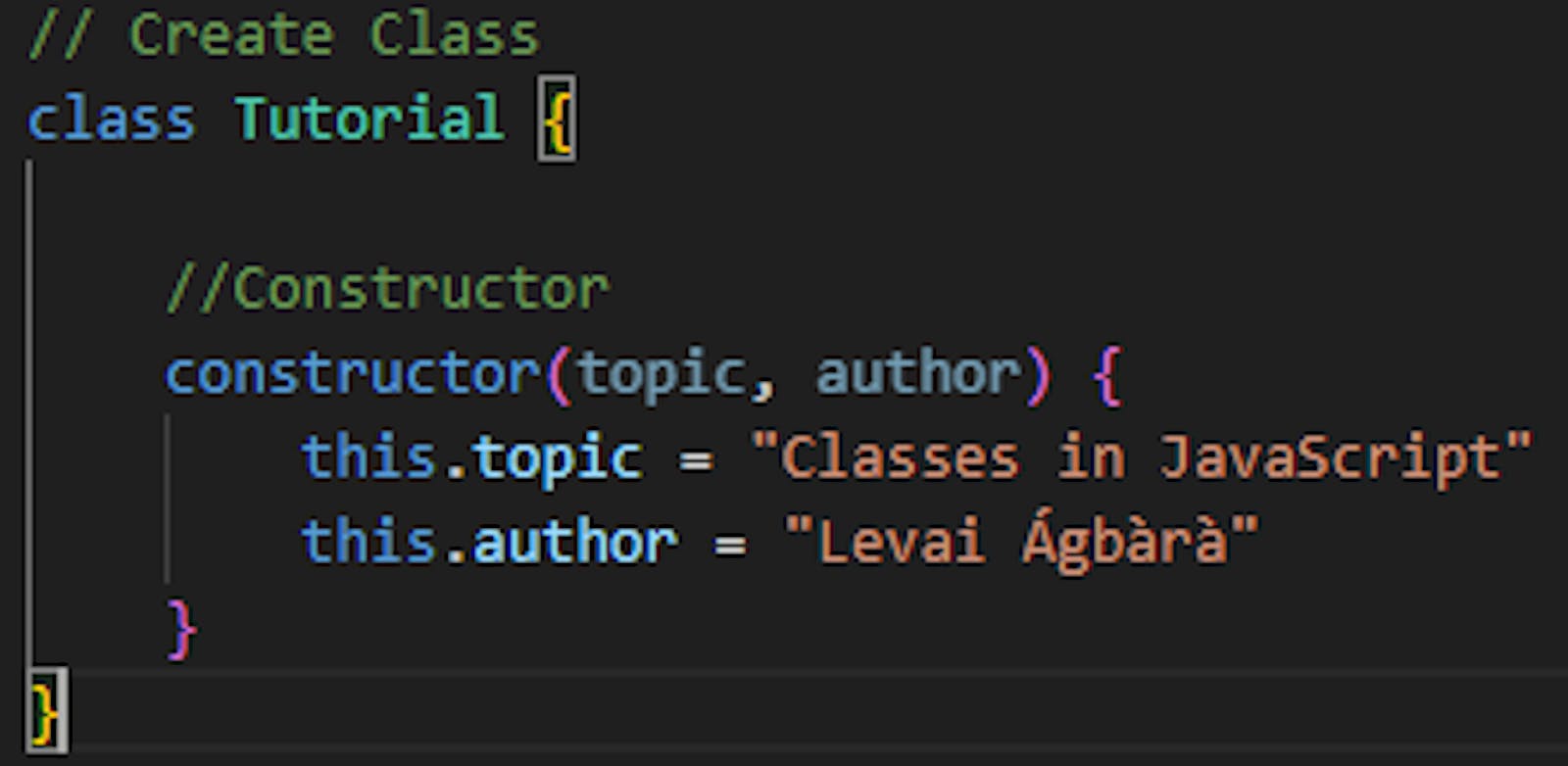 Understanding Classes in JavaScript