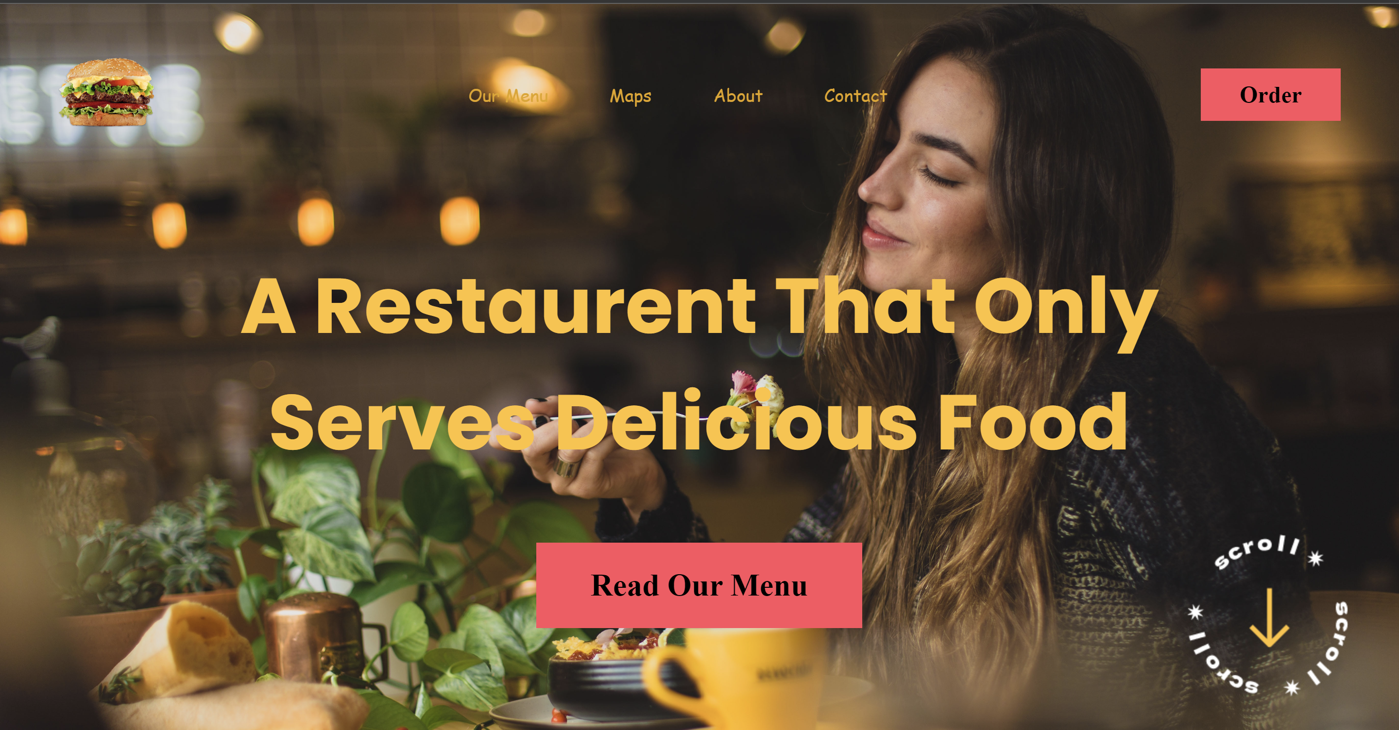 Restaurant Website for Beginners