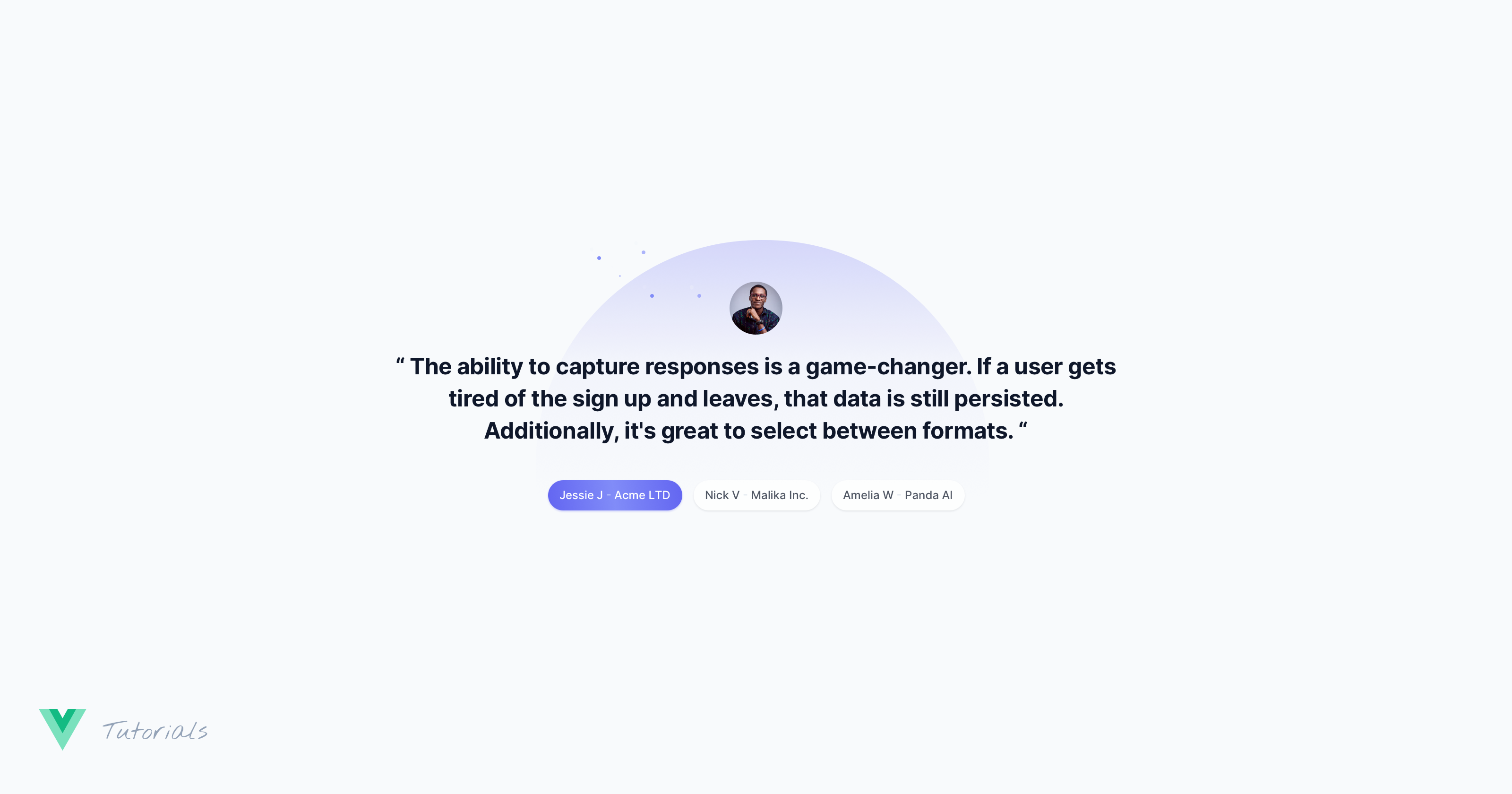 How to Build a Fancy Testimonial Slider with Tailwind CSS and Vue