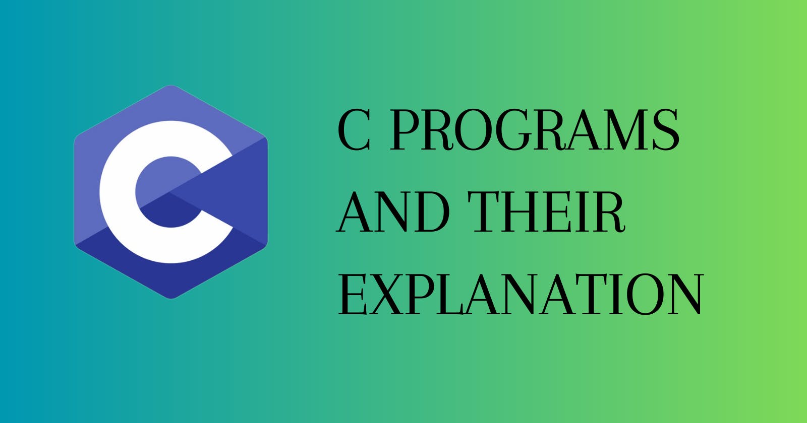 C Programs and their outputs