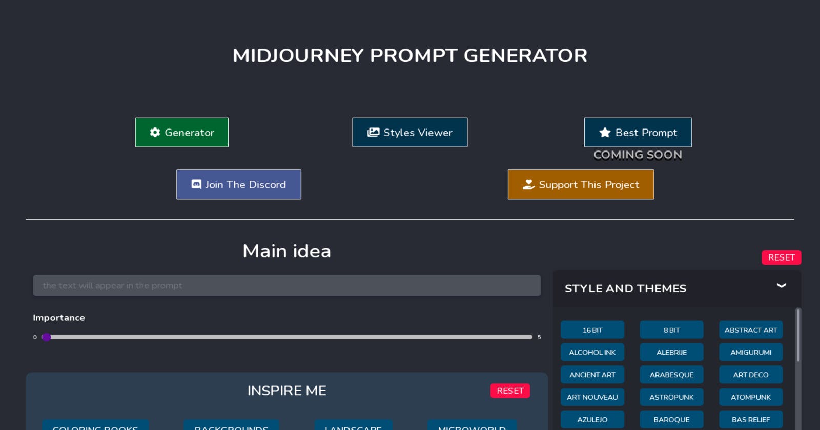 MidJourney Prompt Generator: Unleash Your Creative Ideas