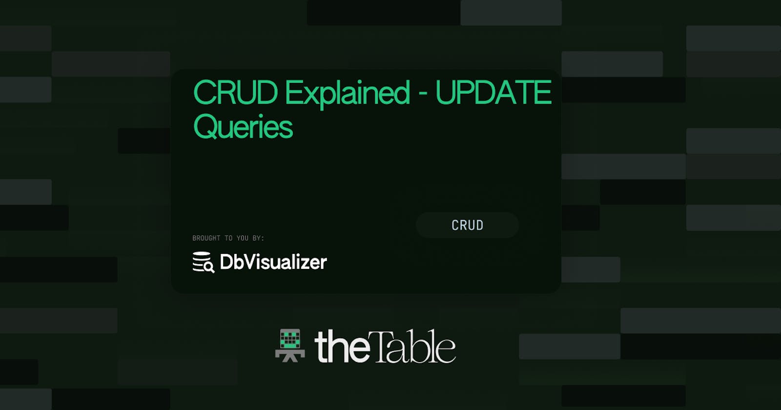 UPDATE Queries - Advanced CRUD explanation part 3