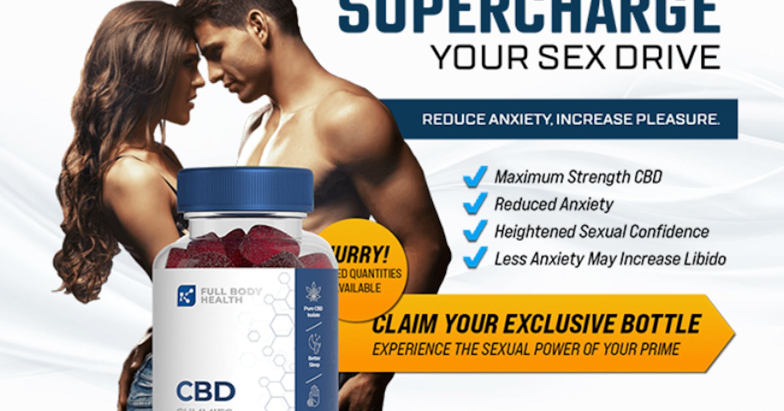 Revive Your Confidence: Male Enhancement with Full Body CBD Gummies