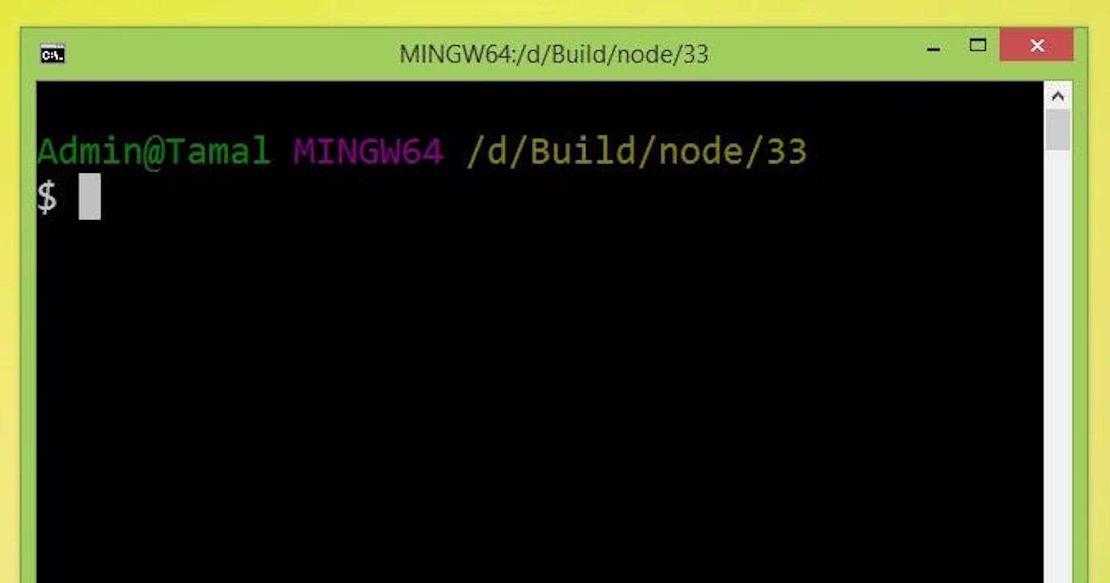 Teaching myself how to node in 2018