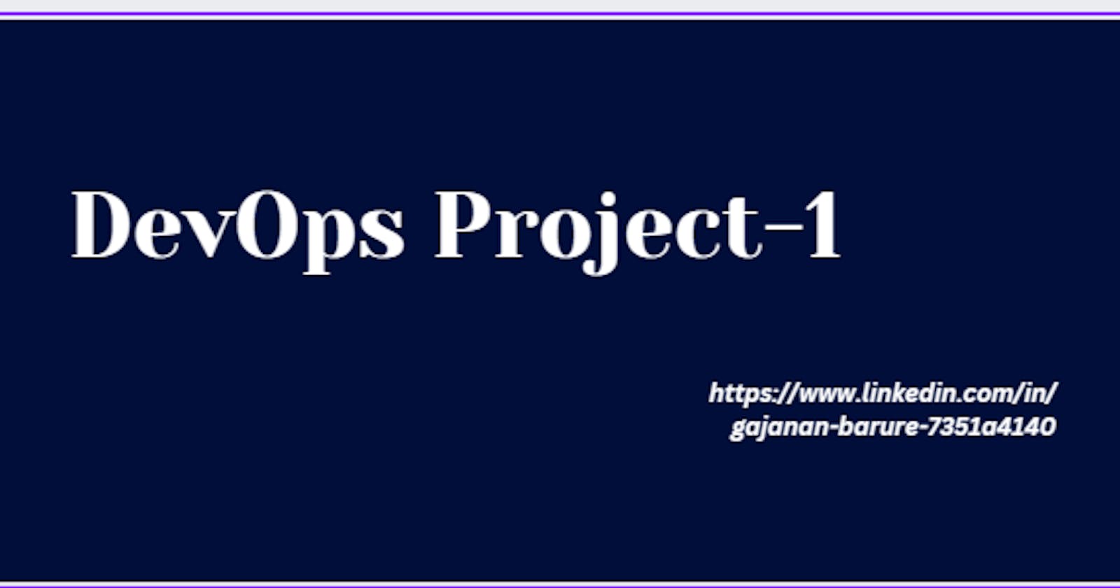 Day80(DevOps)-Project -1