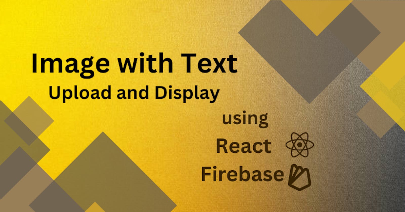Text with Image using Firebase
