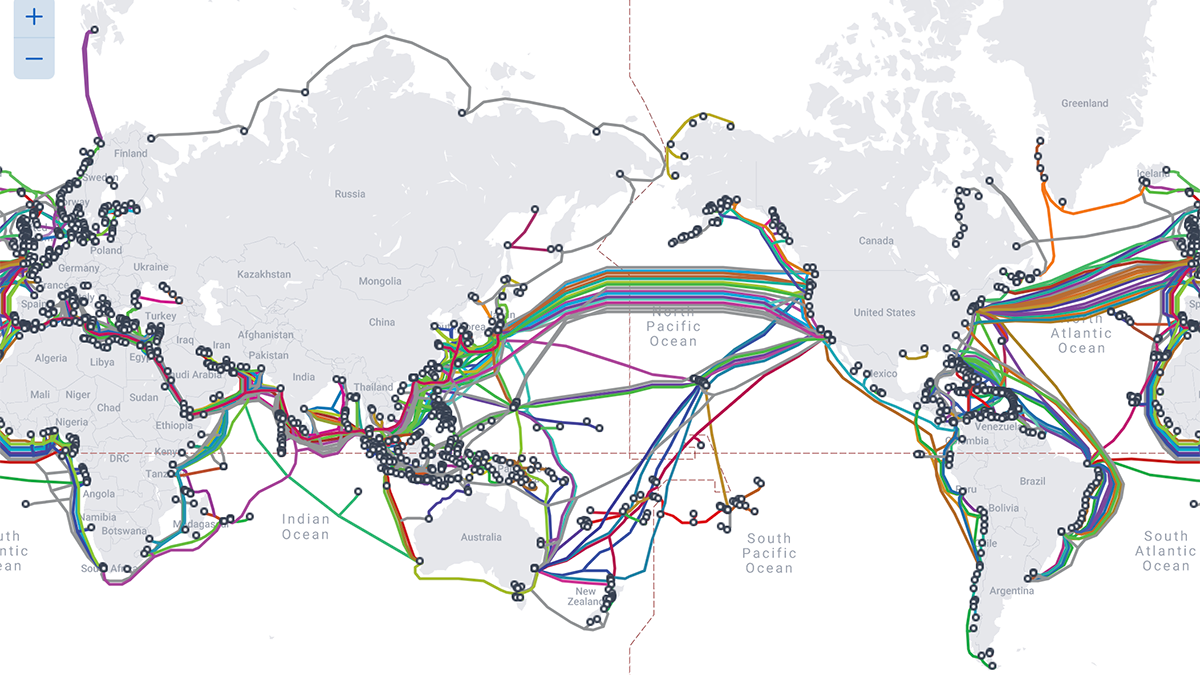 internet across ocean image
