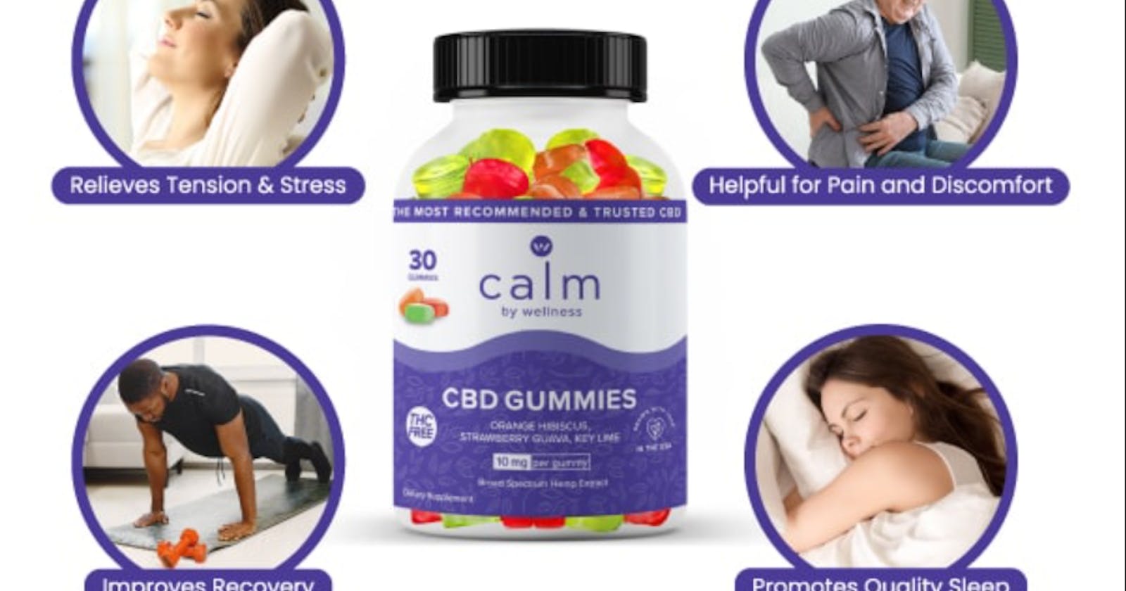 Calm CBD Gummies US UK: Your Natural Solution for Peace and Tranquility!