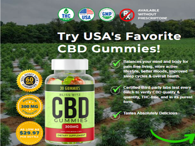 Bliss Blitz CBD Gummies Canada
 [is fake or Real?] Read About 100% Natural Product?