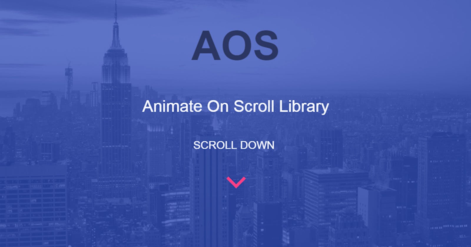 How to Implement Animate on Scroll in Angular Web Apps - Using the AOS Library
