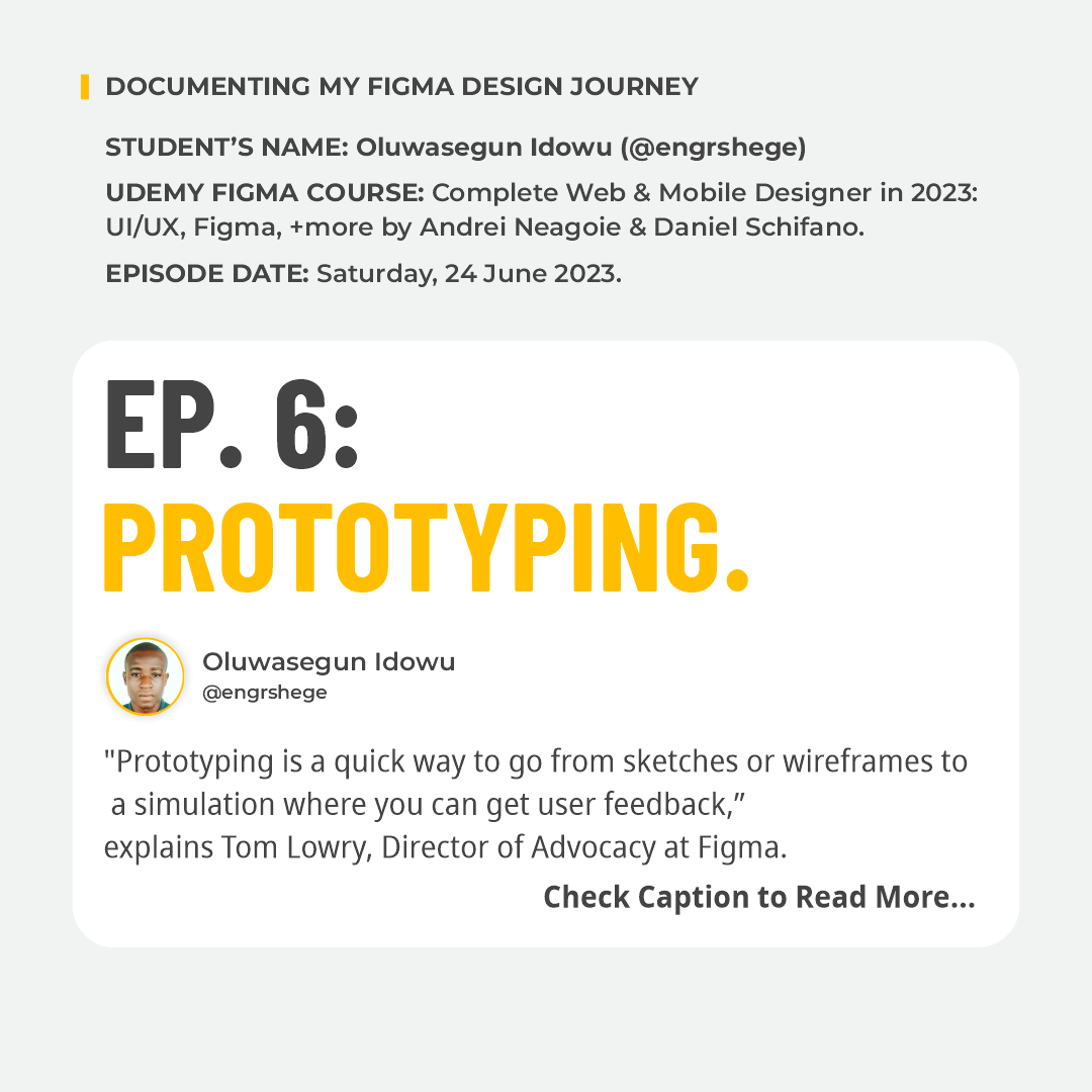 EP. 6: Prototyping