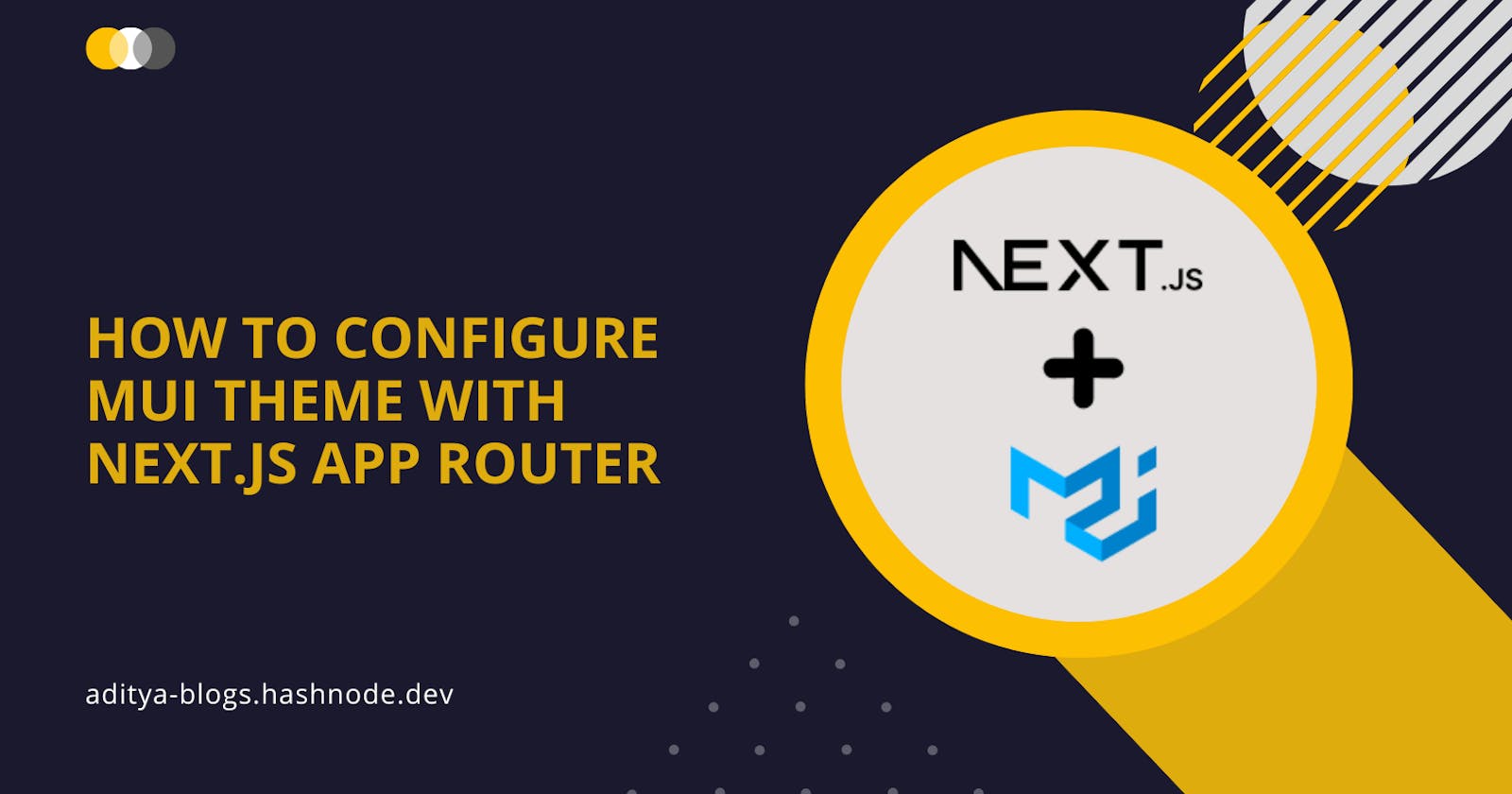 How To Configure MUI Theme with Next.js App Router