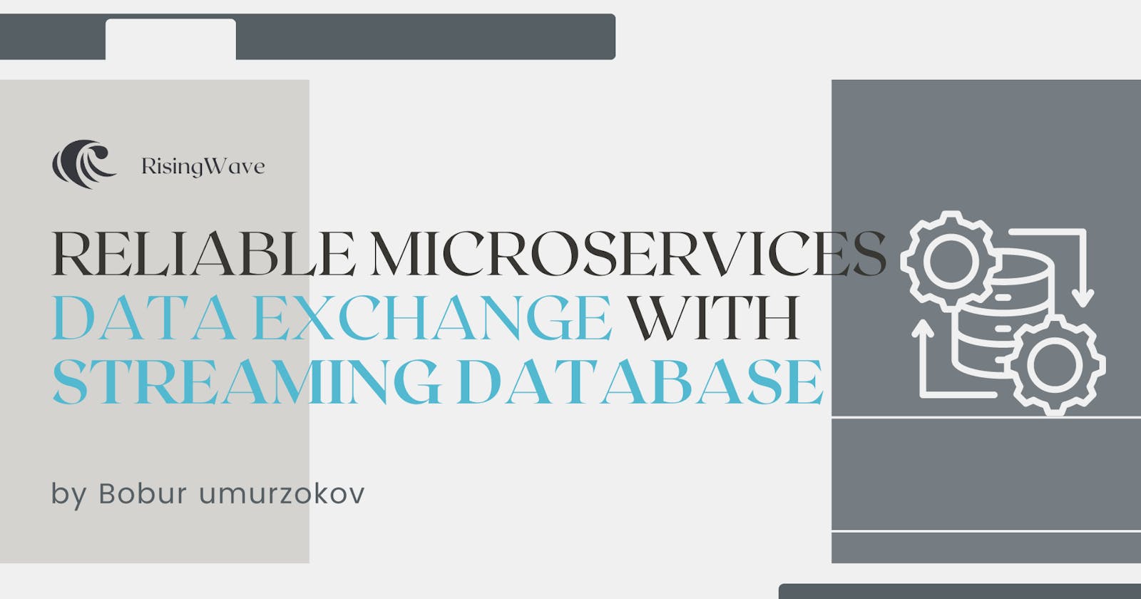 Reliable Microservices Data Exchange With Streaming Database