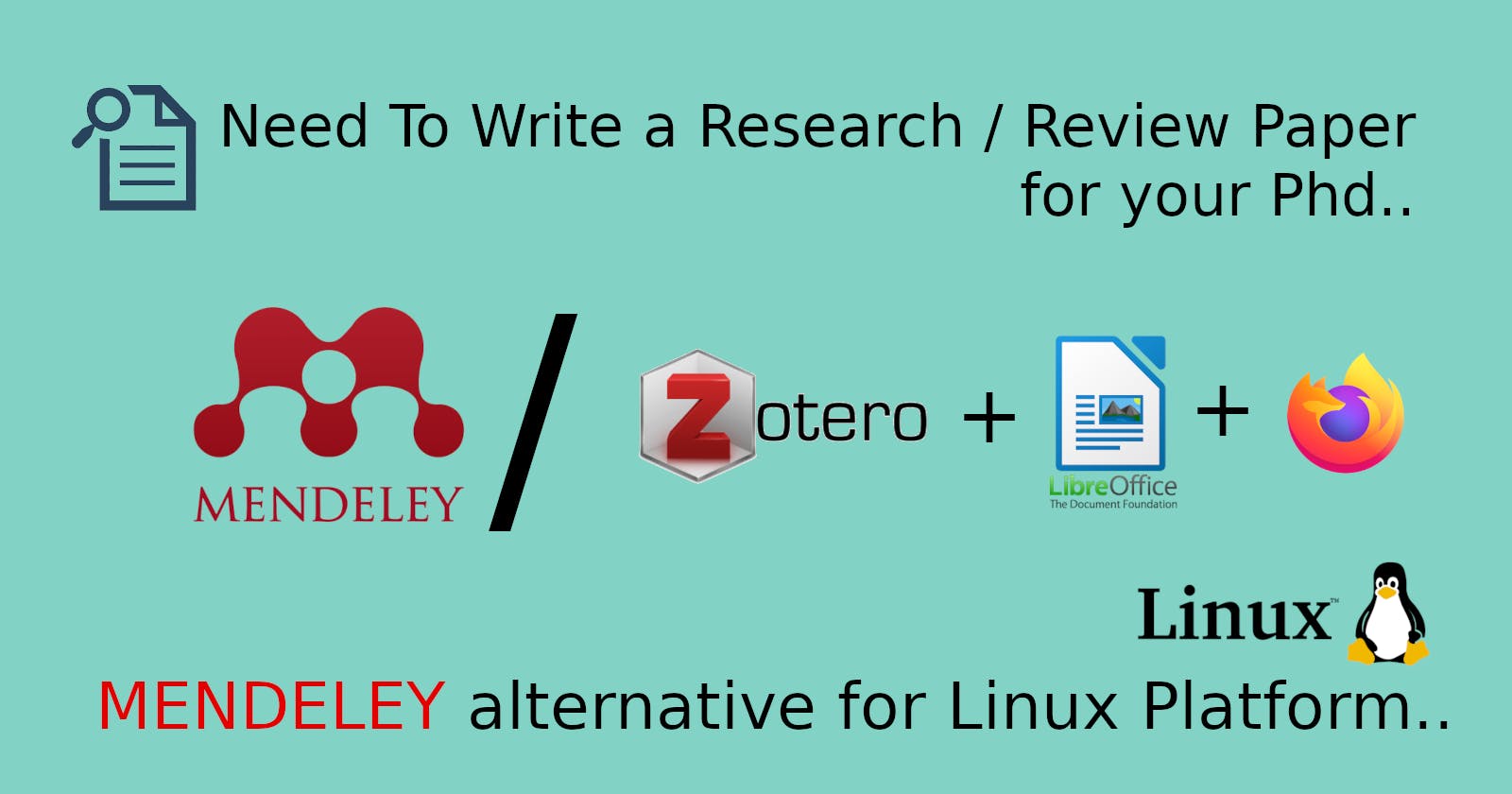 Mendeley alternative for Linux Platform