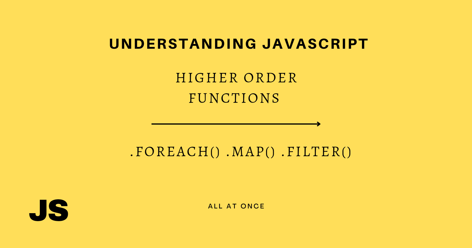 Mastering JavaScript Higher Order Functions: Exploring The Power Of Map ...