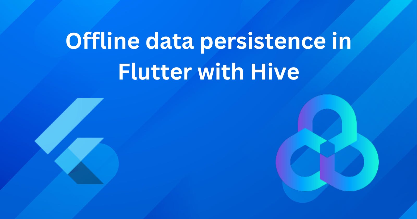 Offline data persistence in Flutter with Hive