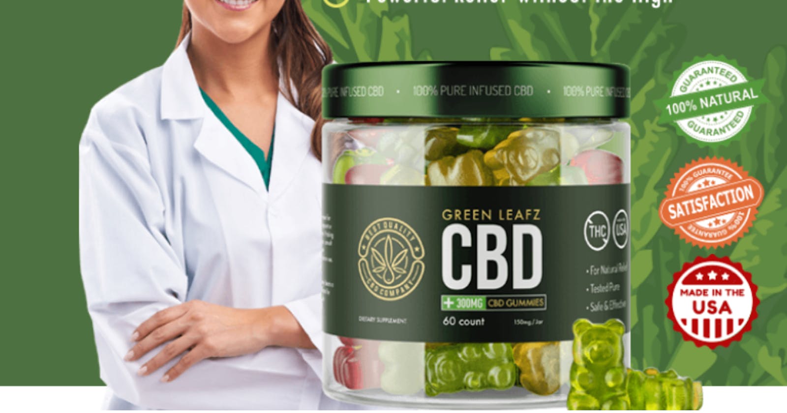 Green Leaf CBD Gummies Canada Official Website, Shark Tank, for Pain, Side Effects, Price?