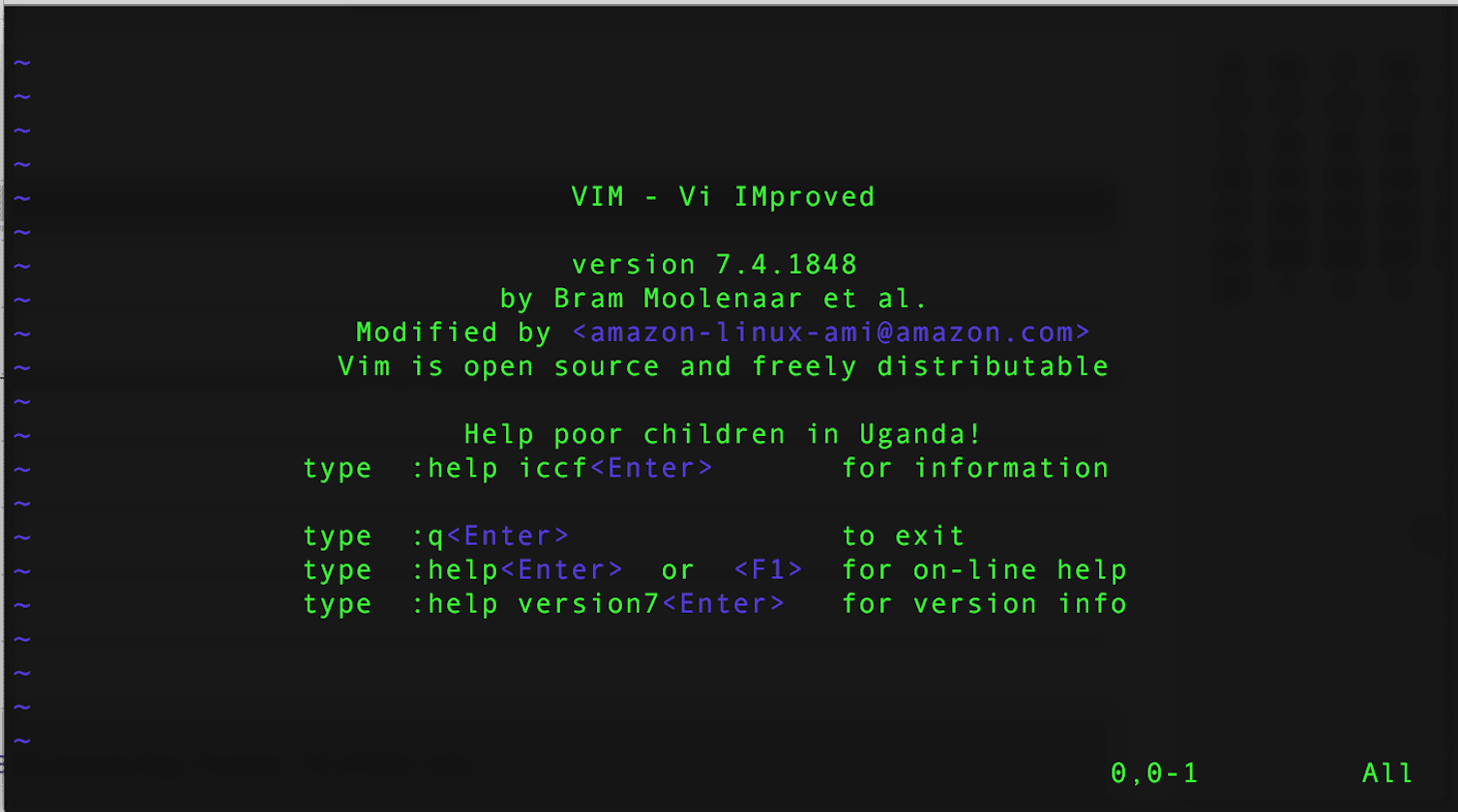 Getting Started With Vim (vi improved)