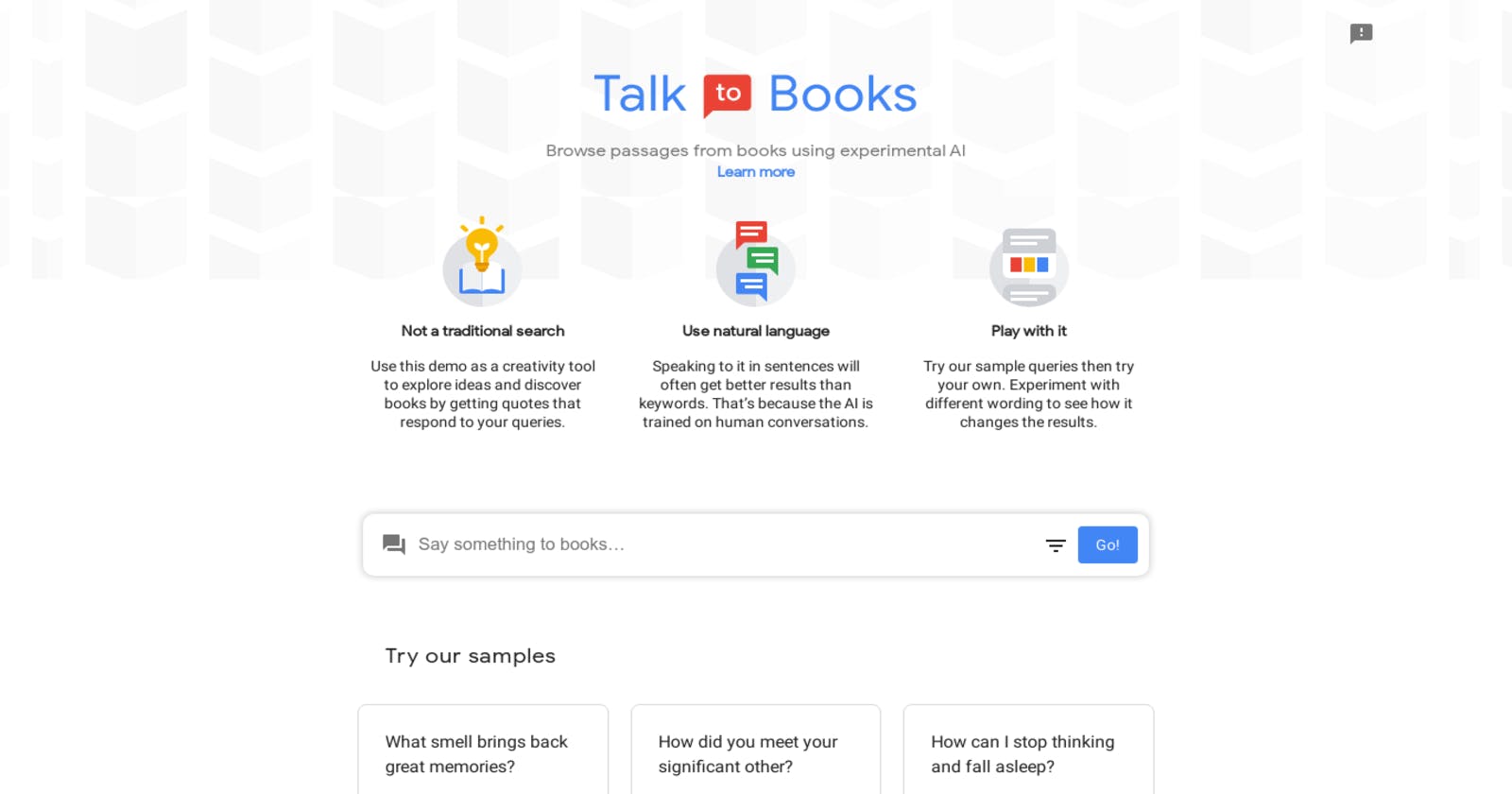 Talk to Books: Revolutionize Your Reading Experience with AI