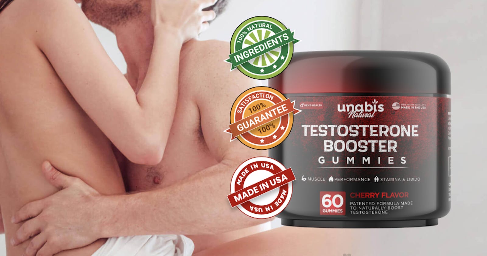 Unabis Testosterone Booster Gummies Review, Price, Amazon, Side Effects & where To Buy?