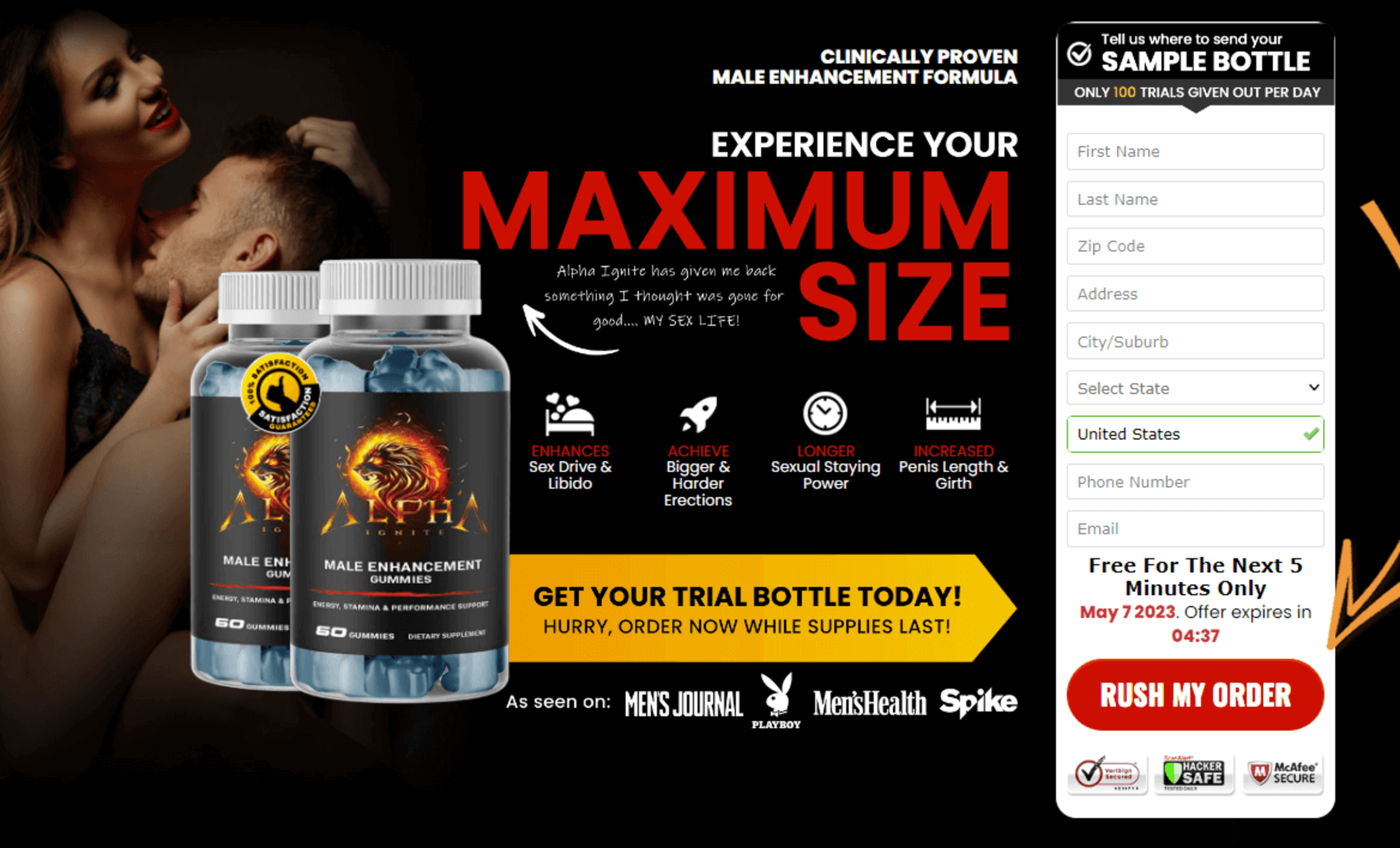 Alpha Ignite Male Enhancement Gummies