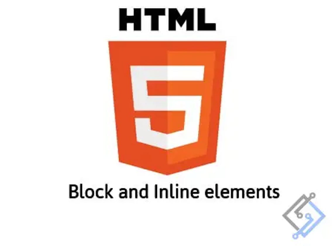 What are Inline and block elements in HTML? Difference between them? Name a few inline and block elements.