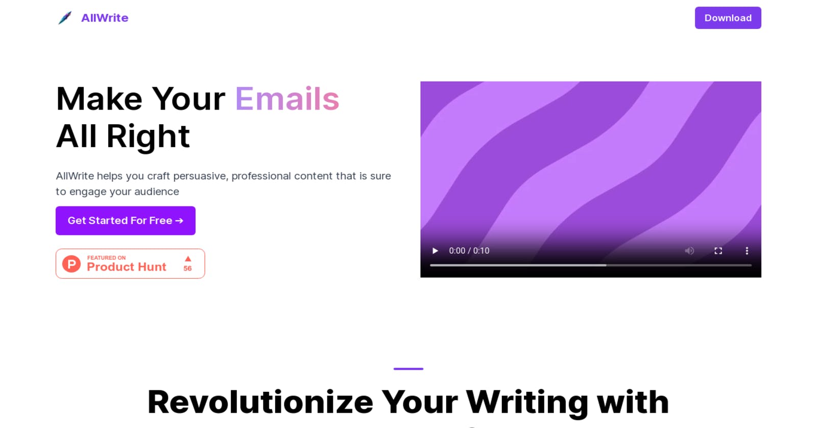 Elevate Your Writing Experience with AllWrite: The Revolutionary AI Writing Assistant