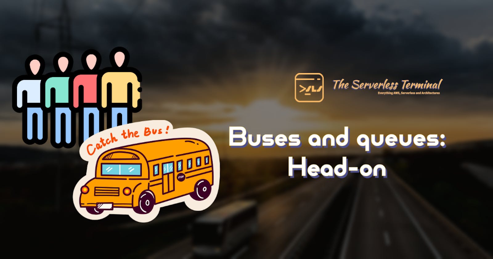 Buses and queues: Head-on