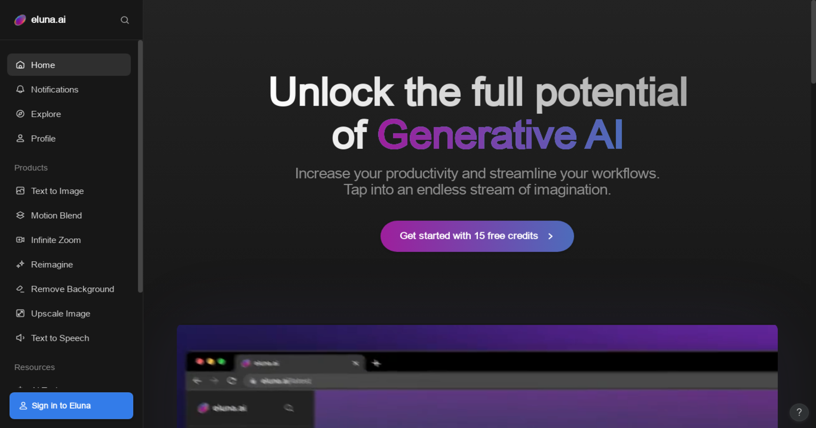 Eluna.ai: Redefining Creativity with Generative AI Technology