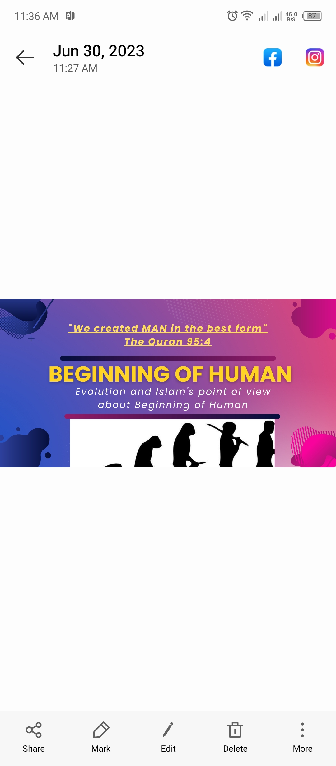 Begining of Human