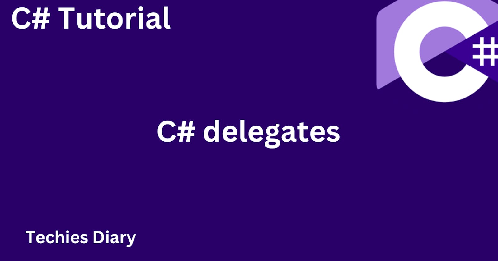 C# delegates
