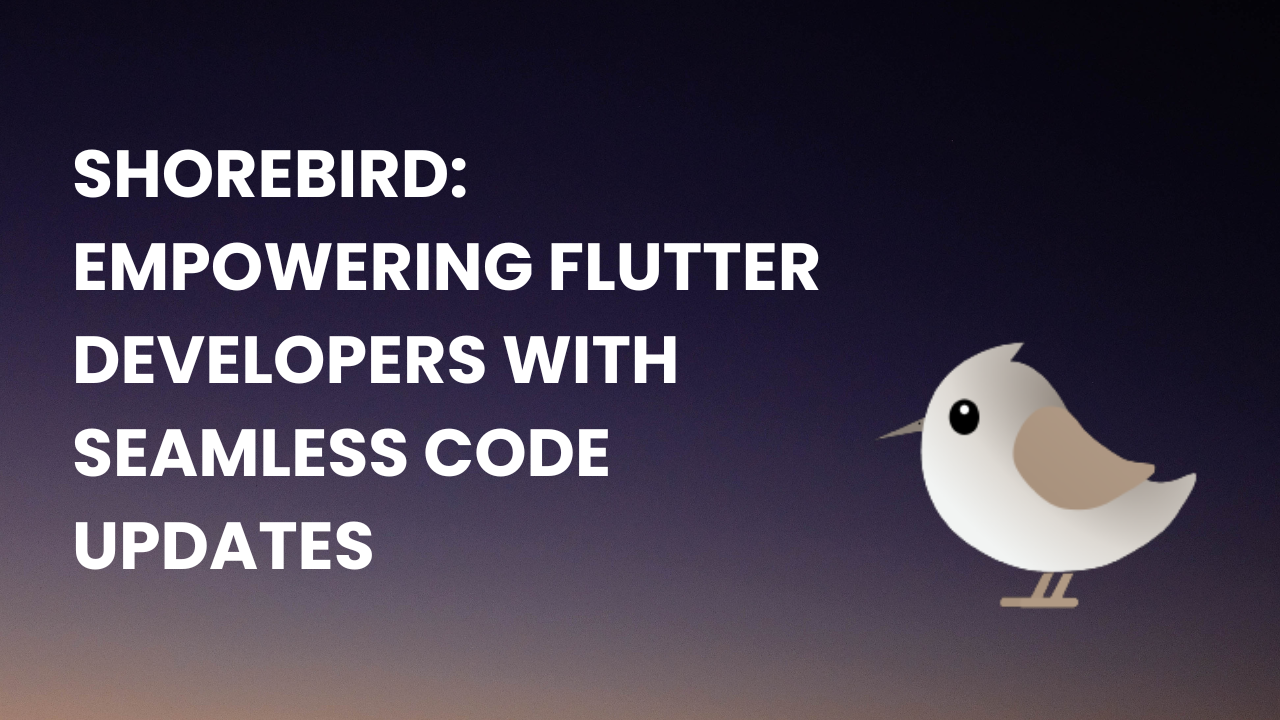 Shorebird: Empowering Flutter Developers with Seamless Code Updates