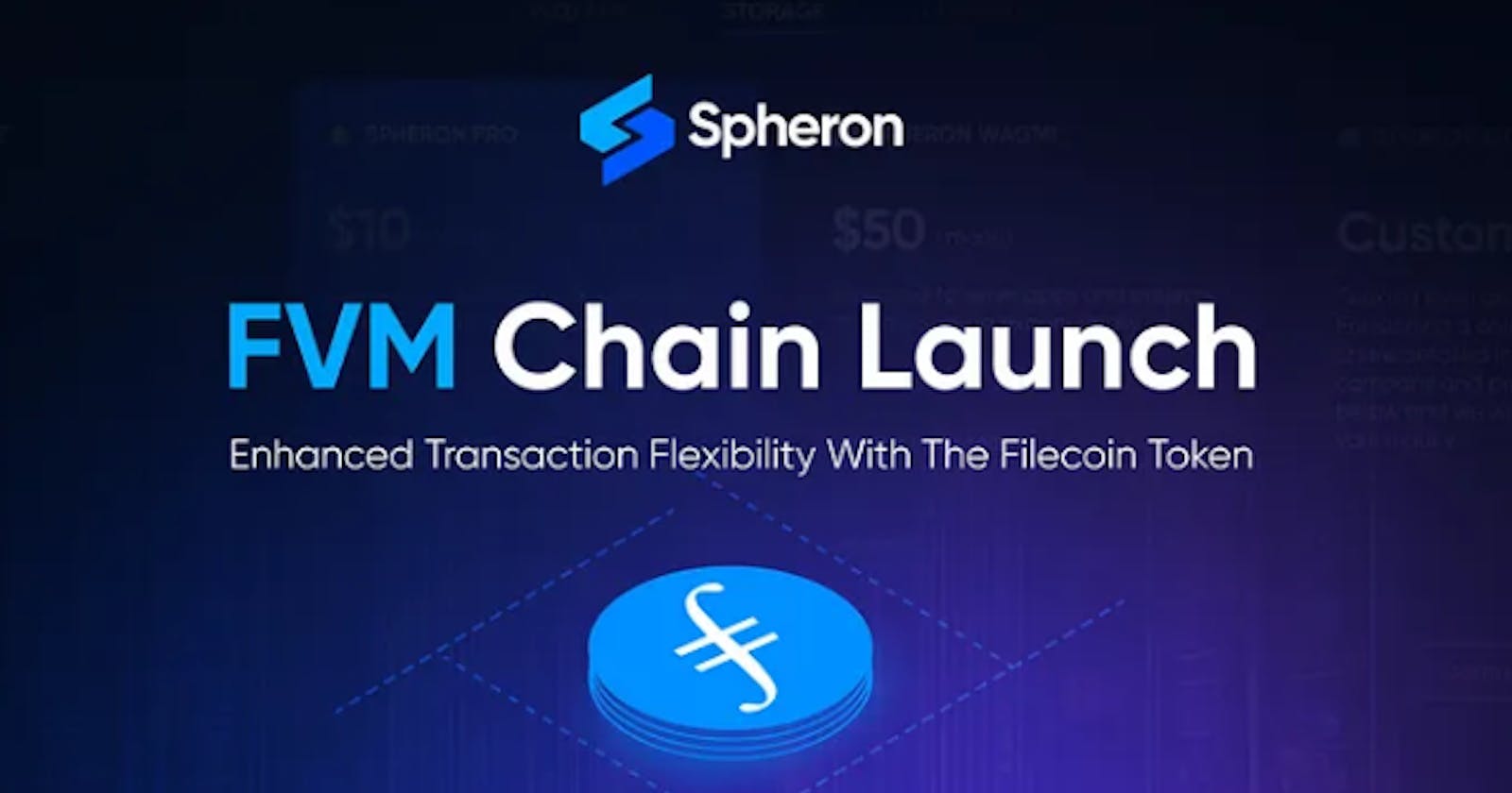 "From Storage to Transactions"-Spheron Integrates Filecoin (FIL) as a Native Payment Method