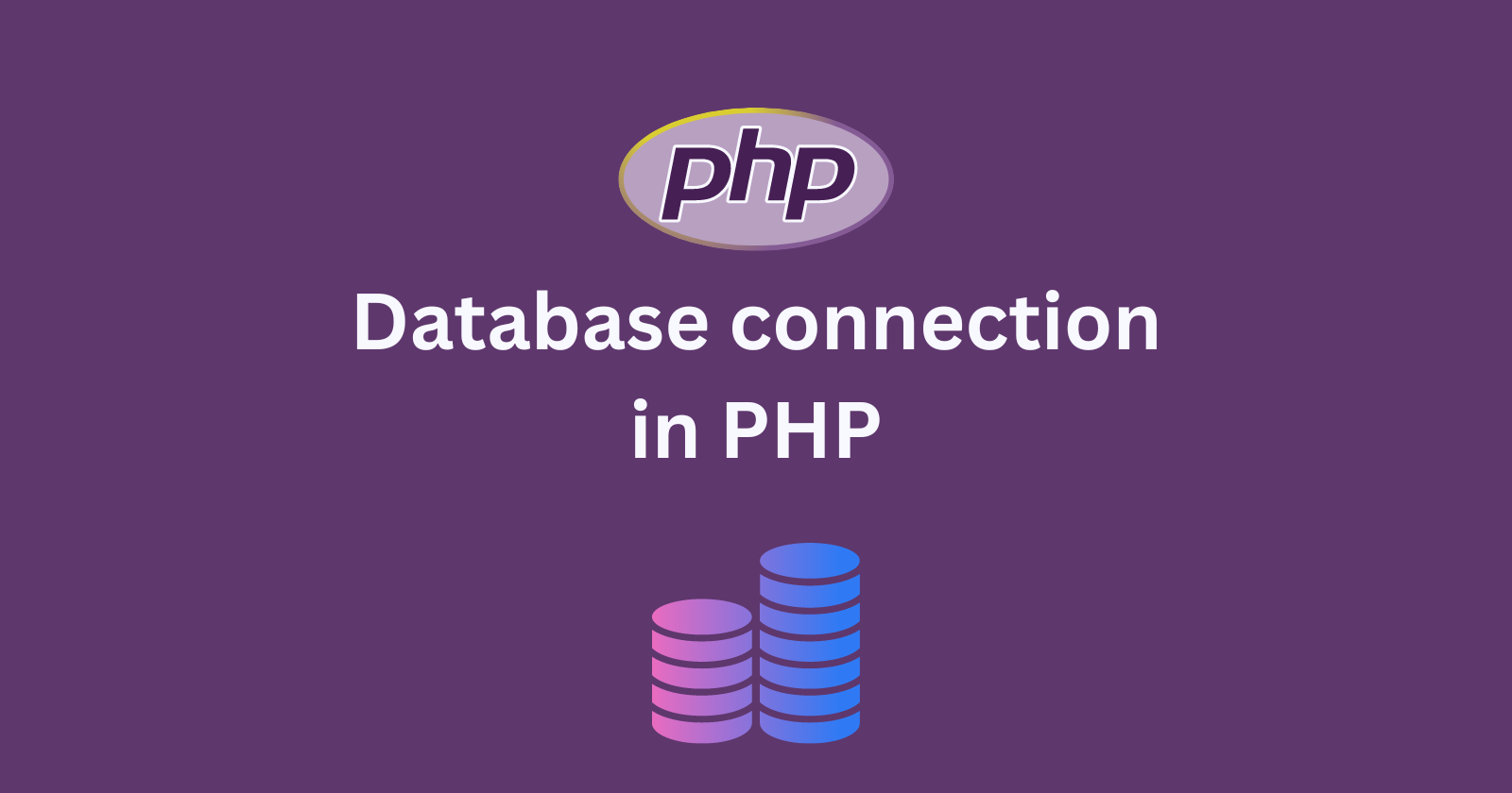 08. How to connect the database