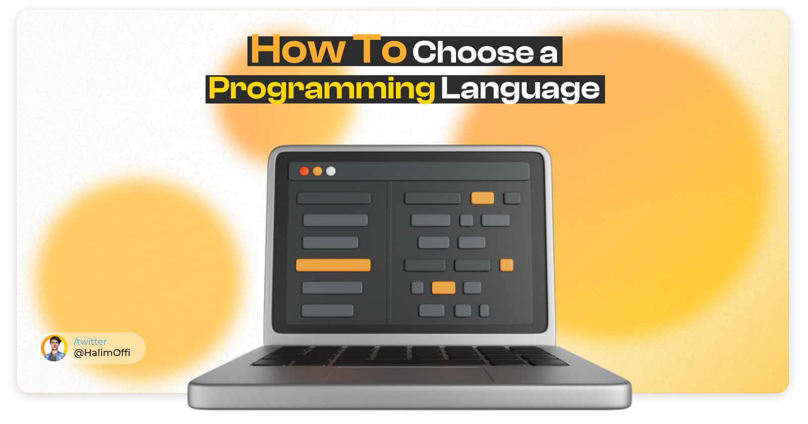 How to Choose a Programming Language