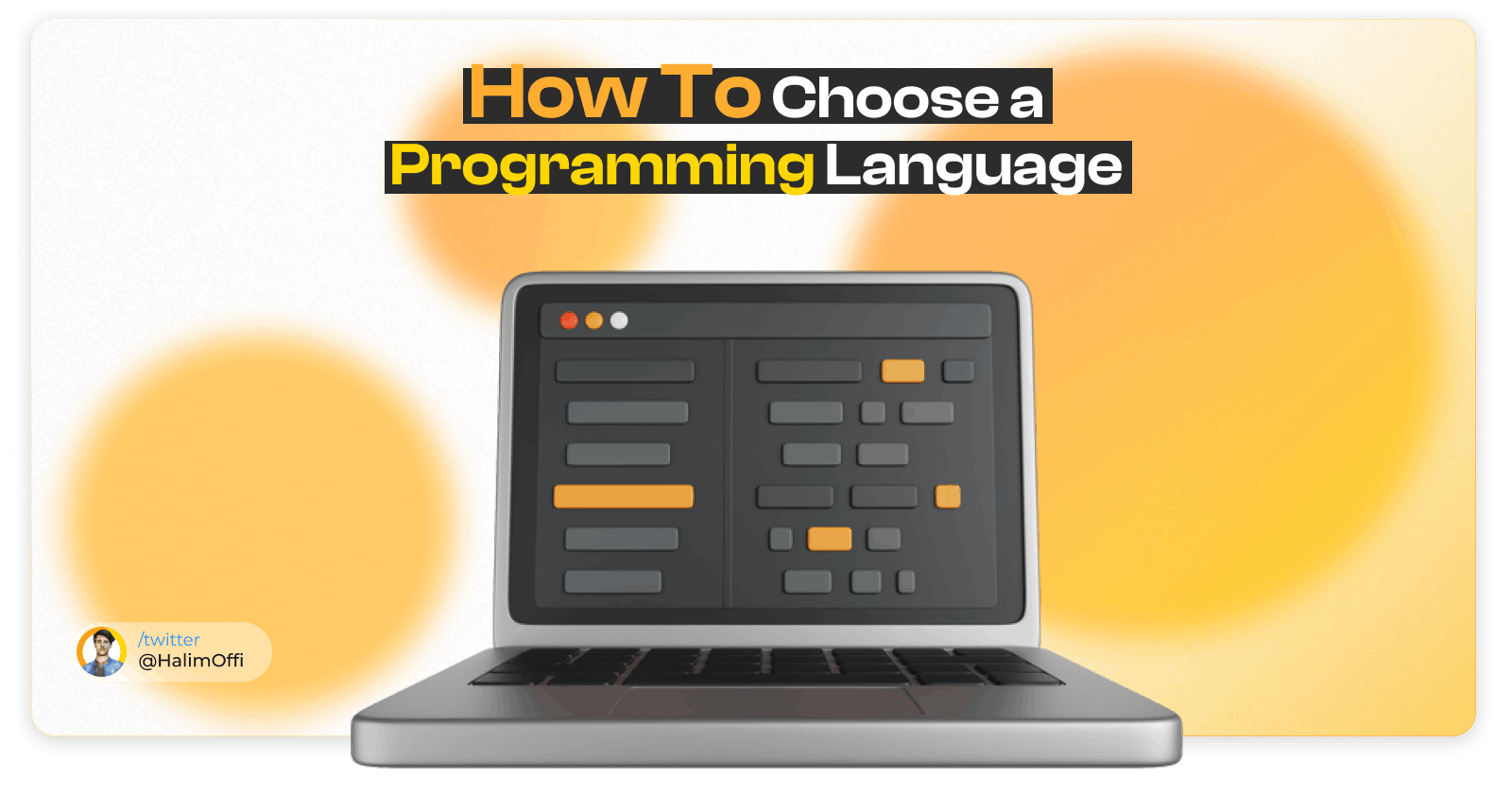 How to Choose a Programming Language