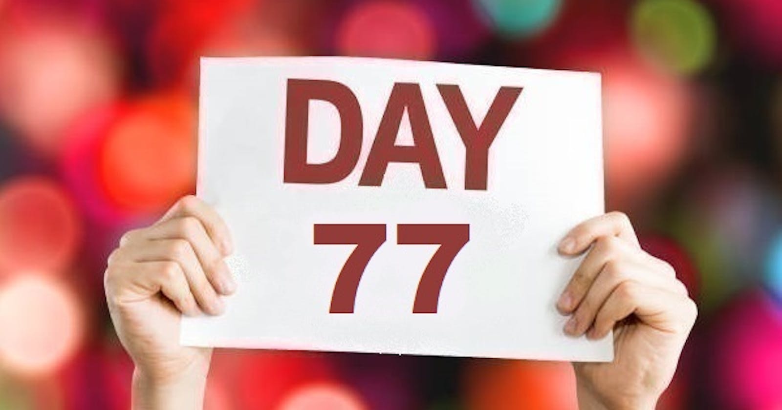 Day77 ---> 90DaysOfDevOps Challenge @TWS