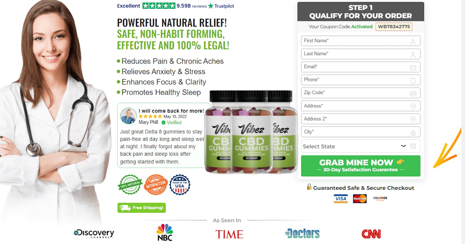 Vibez CBD Gummies Review – Effective Product or Cheap Scam Price And Details & Legitimate Reviews ! – Gives You More Energy Or Just A Hoax?