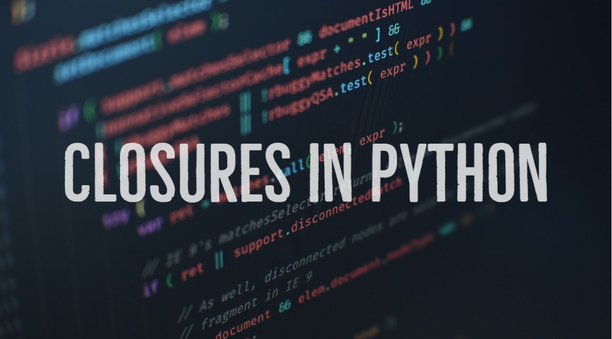 Closures in Python