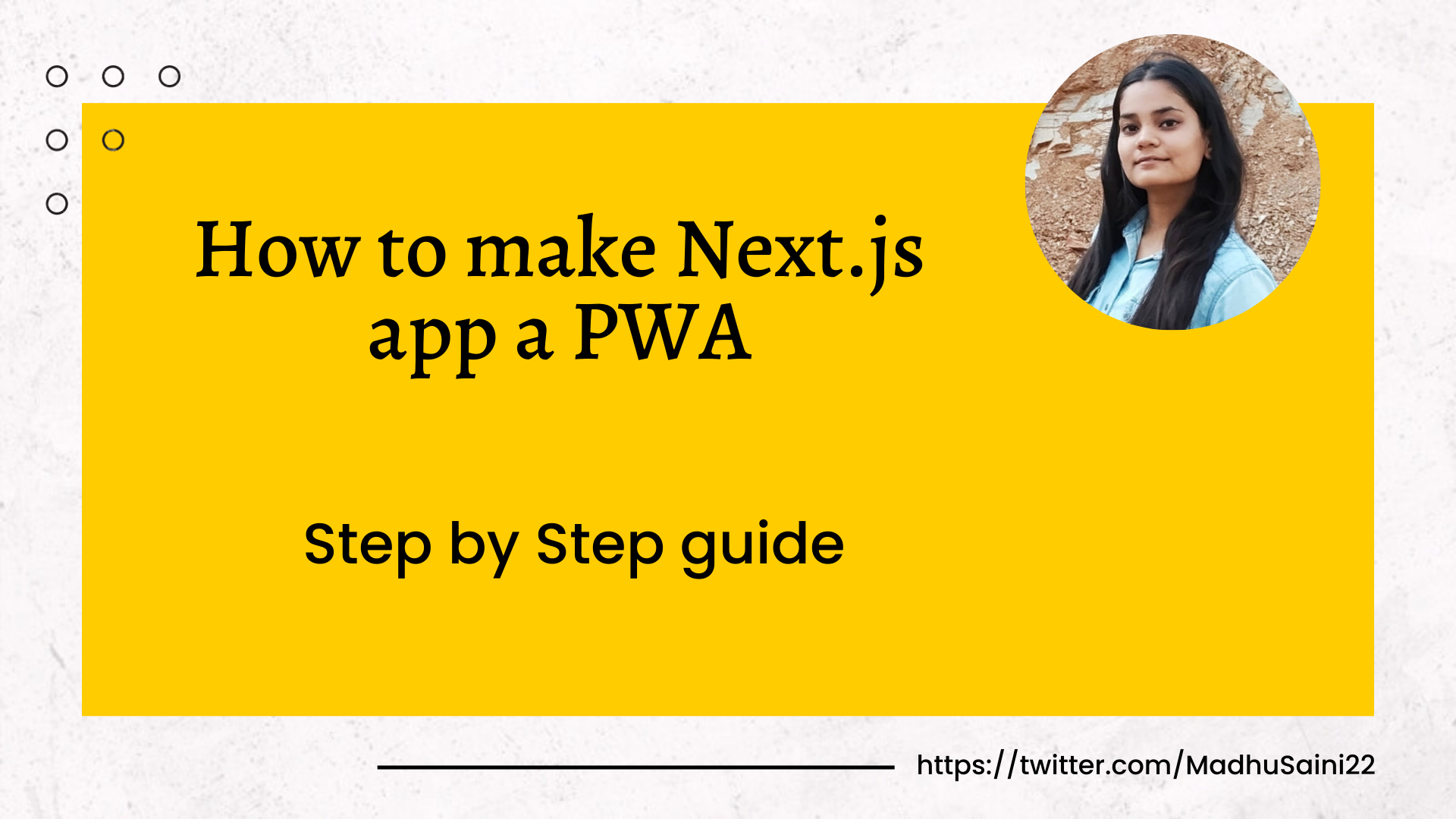 How to make Next.js app a PWA (Progressive Web App)