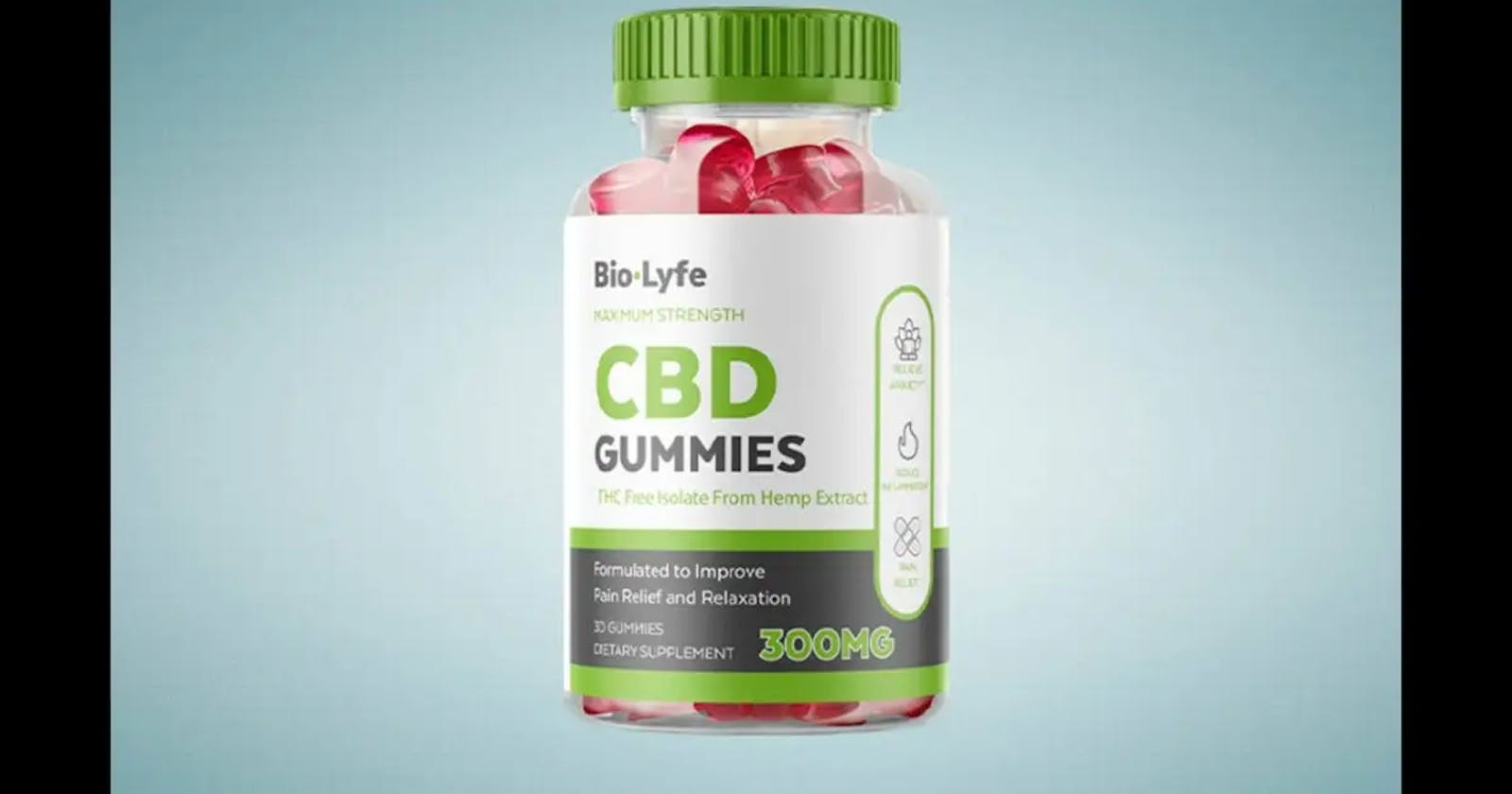 Biolyfe CBD Gummies (Cannabis Formula) Support Healthy Lifestyle!